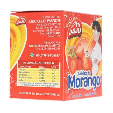 Cha daju morango 10sc 360-30