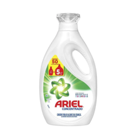 Lava roupas liq ariel concentrado 2l*