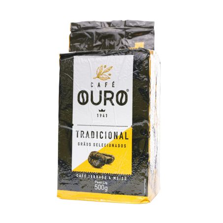 CAFÉ PÓ OURO VÁCUO TRADICIONAL 500G 360-3