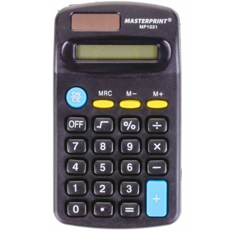 Escolar calculadora masterprint bolso mp1031