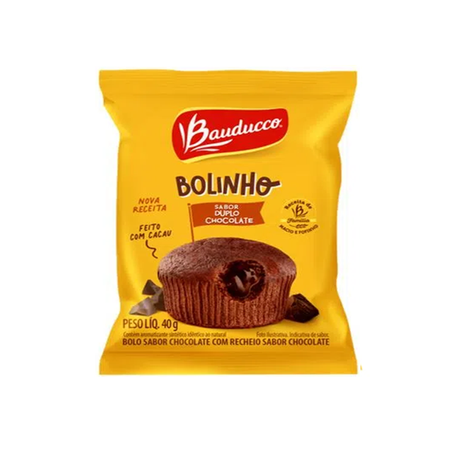 BOLINHO BAUDUCCO DUPLO CHOCOLATE 40G