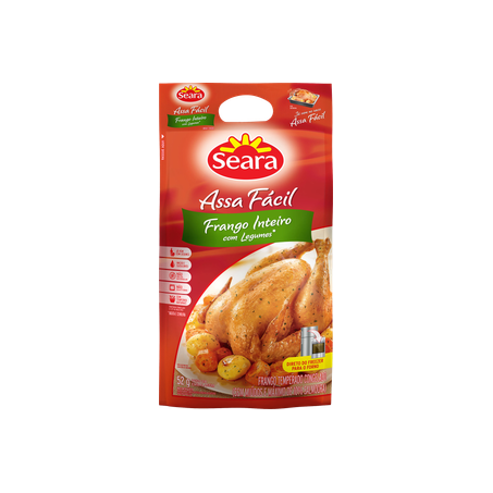 Frango Assa Fácil Seara Congelado - Temperado Kg