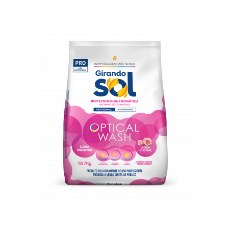Detergente po girando sol 800g sache rosa