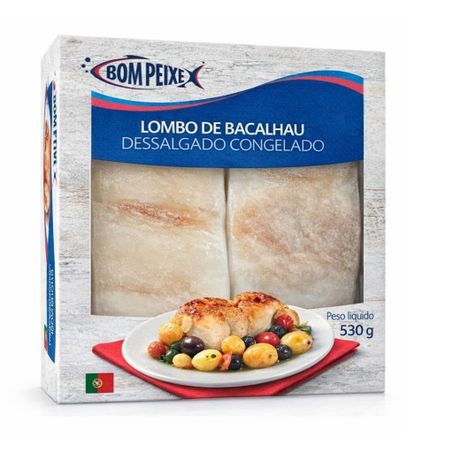 LOMBO DE BACALHAU BOM PEIXE 530G