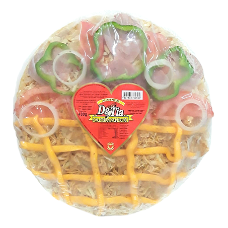 PIZZA DA TIA 430G PORTUGUESA/FRANGO
