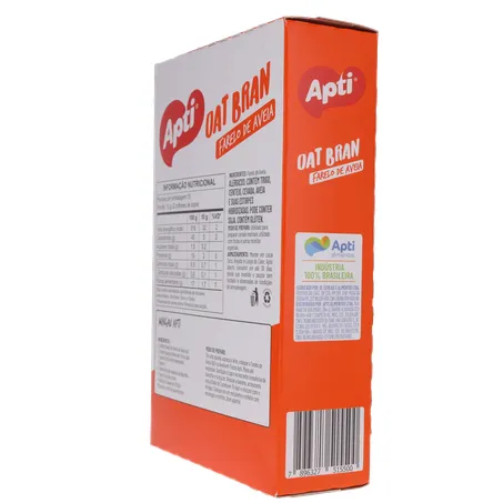 Farelo de Aveia Apti Oat Bran Caixa 150gr 360-24