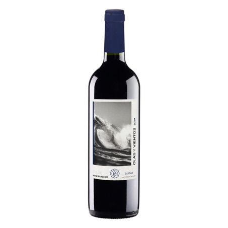 Vinho uruguaio tinto meio seco tannat olas y vientos