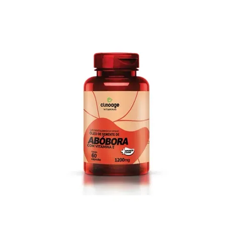 ÓLEO DE SEMENTE DE ABÓBORA 1200MG 120CAPSULAS CLINOAGE
