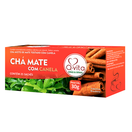 CHA MATE CANELA QVITA 30G