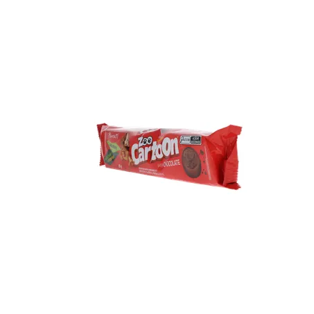 BISCOITO RECHEADO ZOO CARTOON CHOCOLATE 85G 360-6