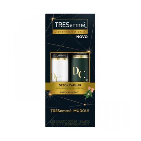 Kit tresemme sh.400ml+ cond.200ml detox