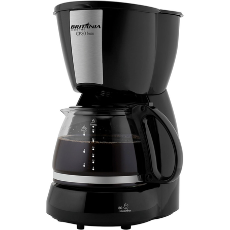 Cafeteira Britânia 30 Xícaras 220v Preta CEP30