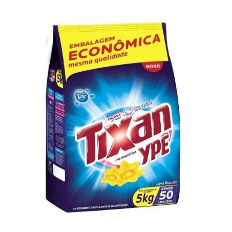 Lava Roupas em Pó Tixan Ypê Primavera 5KG
