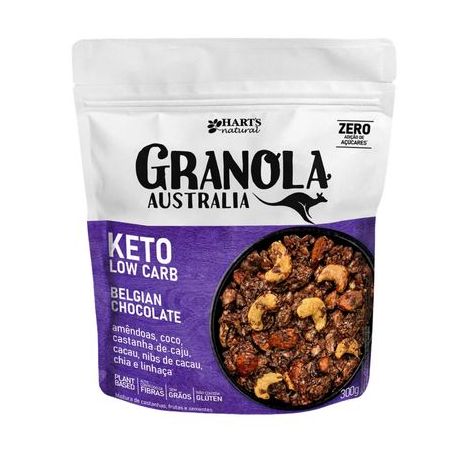 GRANOLA HARTS 300G AUST KETO LOW C CHOC