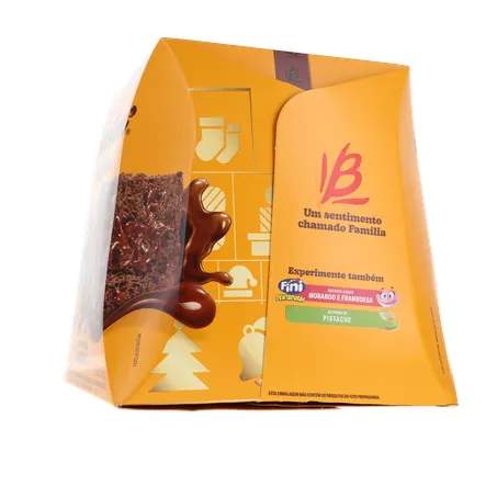 Panettone Bauducco Mousse de Chocolate Caixa 450gr 360-7