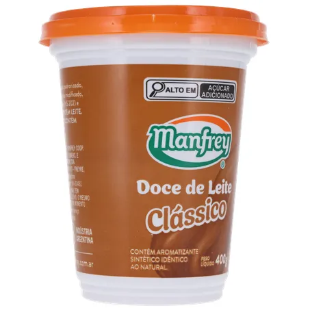 DOCE DE LEITE MANFREY CLÁSSICO POTE 400G 360-33