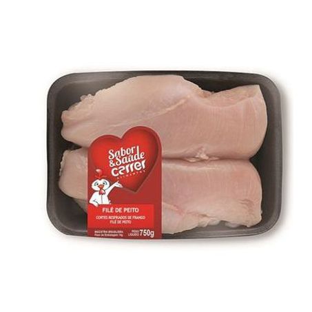 Bife de peito de frango resfriado carrer 750g