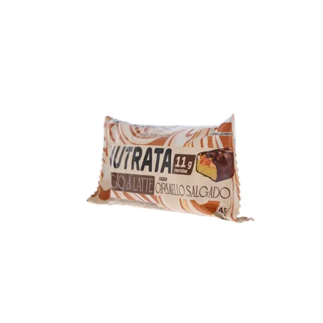 BARRA DE PROTEÍNA NUTRATA BACIO DI LATTE CARAMELO SALGADO 45G 360-6