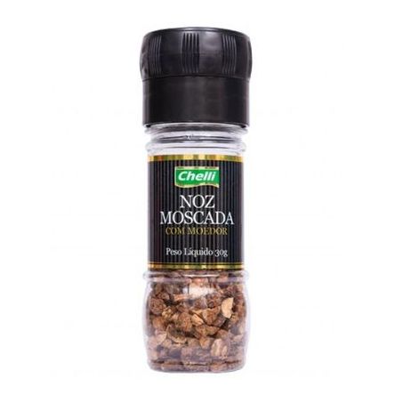 Temperos Chelli Nos Moscada Com Moedor 30g
