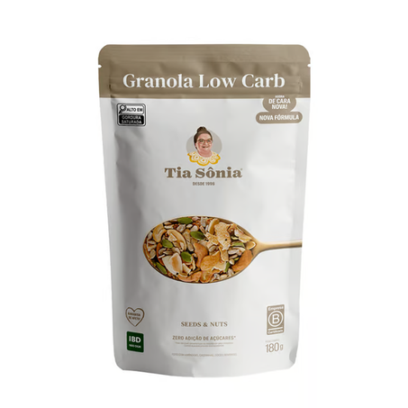 GRANOLA LOW CARB TIA SONIA 180G