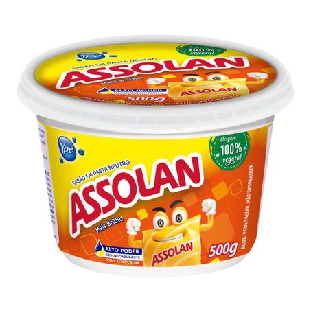 Sabão em Pasta Neutro Assolan