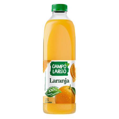 Suco Campo Largo 1.350ml - Laranja - Pet