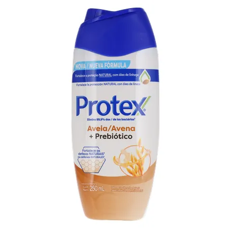 Sabonete Líquido Antibacteriano Protex Aveia + Probiótico Frasco 250ml 360-1