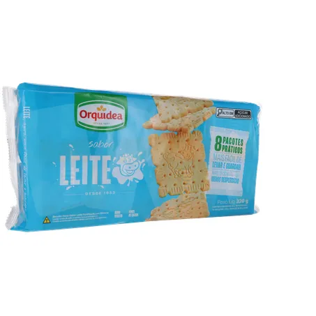 BISCOITO ORQUIDEA LEITE 320G 360-33