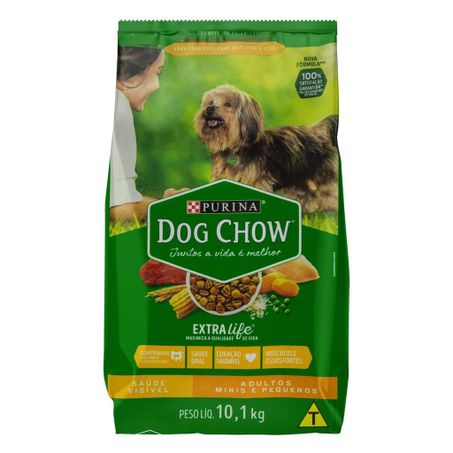 Ração para Cães Adultos Raças Minis e Pequenas Dog Chow