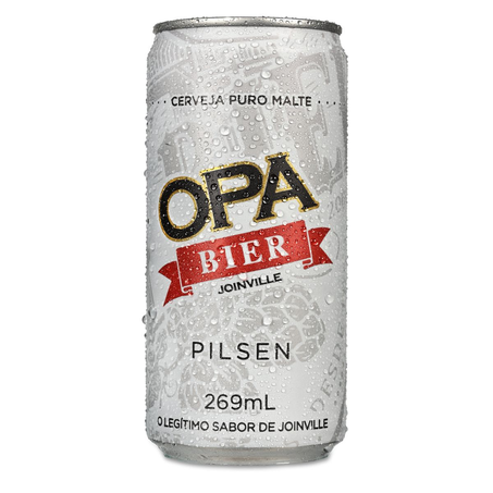 Cerveja Opa Bier Puro Malte Lata 269ml