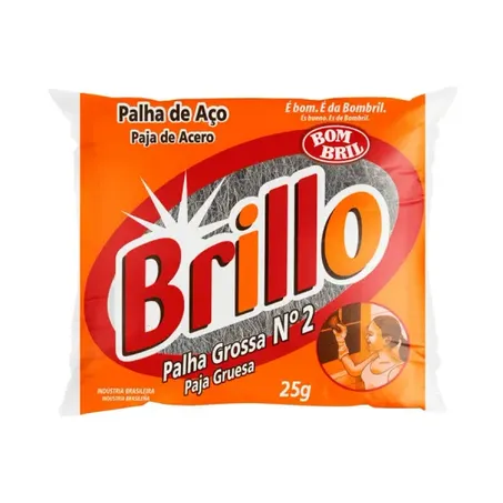 Palha Aco Brillo 25g N2 