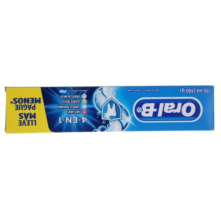 Creme dental oral-b 4 em 1 leve mais pague menos 180g 360-2