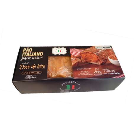 Pao italiano borriello doce de leite 340g