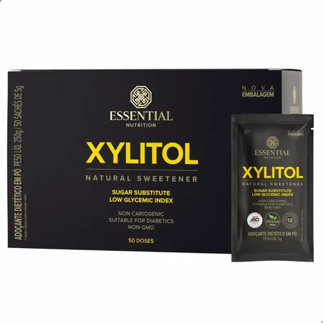 Essential Adoçante Xylitol 250G Sachê