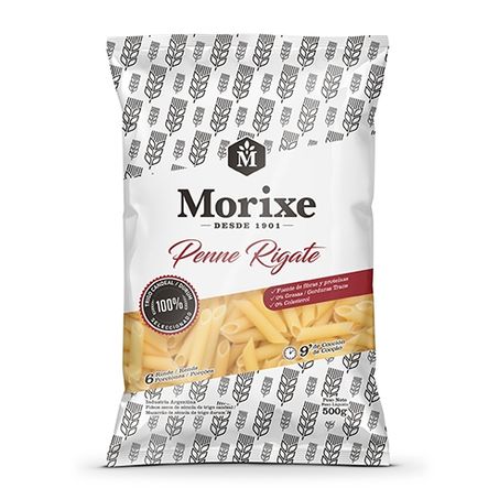 Massa morixe 500g penne rigate