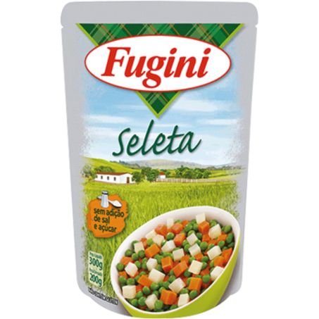 Seleta fugini 170g legumes sache