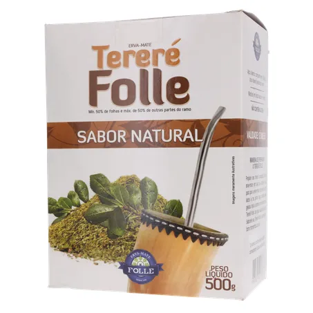 Erva tererê folle natural 500g 360-20