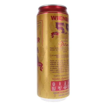 Cerveja Lata Wienbier 55 Pilsen 710ml 360-11
