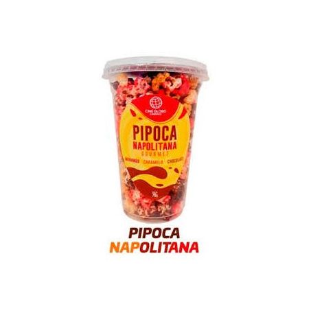 Pipoca cine globo gourmet napolitana 55g
