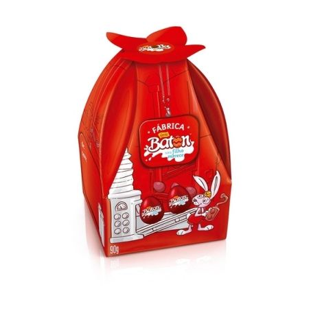 CHOCOLATE GAROTO BATON CESTA MINI OVOS 90G