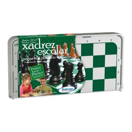 Xxadrez Xalingo escolar plástico