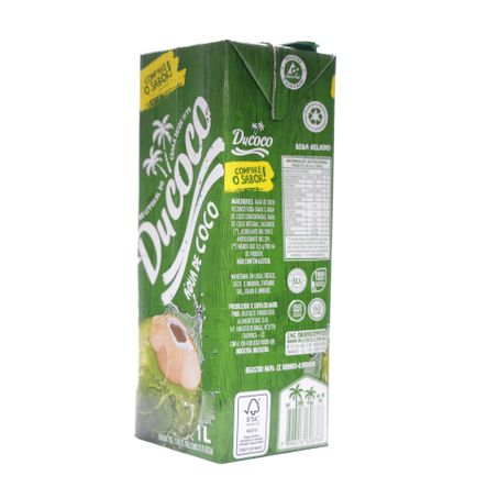 Água de coco ducoco 1l 360-39