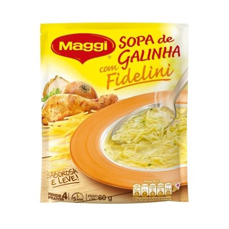 Sopa Maggi Galinha com Fidelini 60g