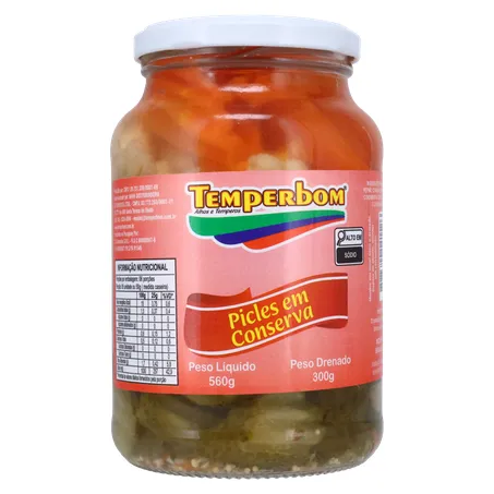 Picles temperbom 300g 360-35