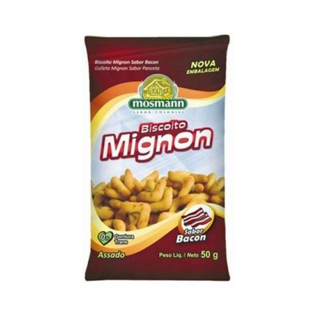 Bisc.mosmann 50g mignon bacon