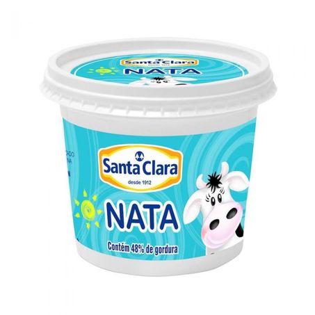 Cr De Leite Nata Santa Clara 300g Pote