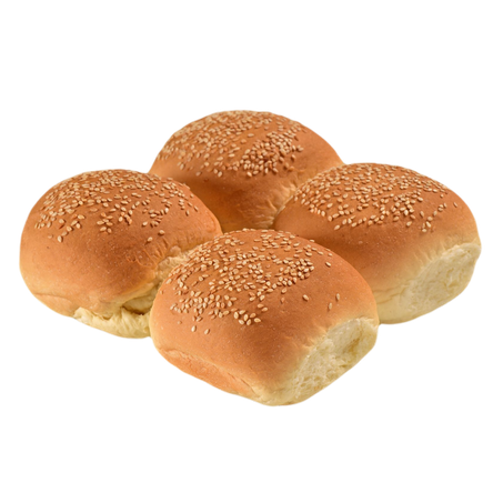 Pão Boza Hamburguer Com Gergelim 280g 
  - Peso Aprox. C/04 Un 0,240 kg