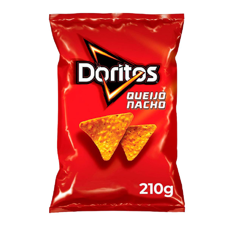 Salgadinho Elma Chips 210g - Doritos - Queijo Nacho