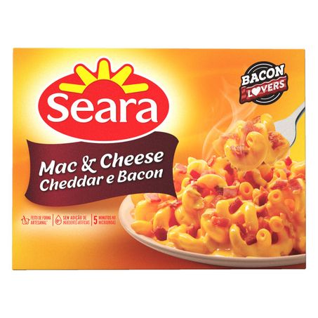 MAC & CHEESE CHEDDAR E BACON SEARA