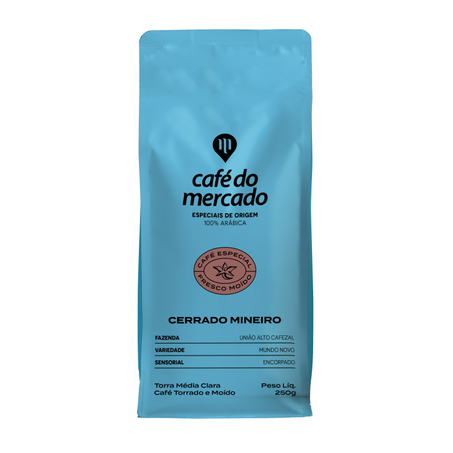 CAFÉ DO MERCADO CERRADO MINEIRO 250G